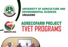 University of Agric & Environmental Science Umuagwo ends EU-funded workshop on AGRECOFARM/TVET programs, participants gear up with new farming skills to ensure food security, sustainable agriculture